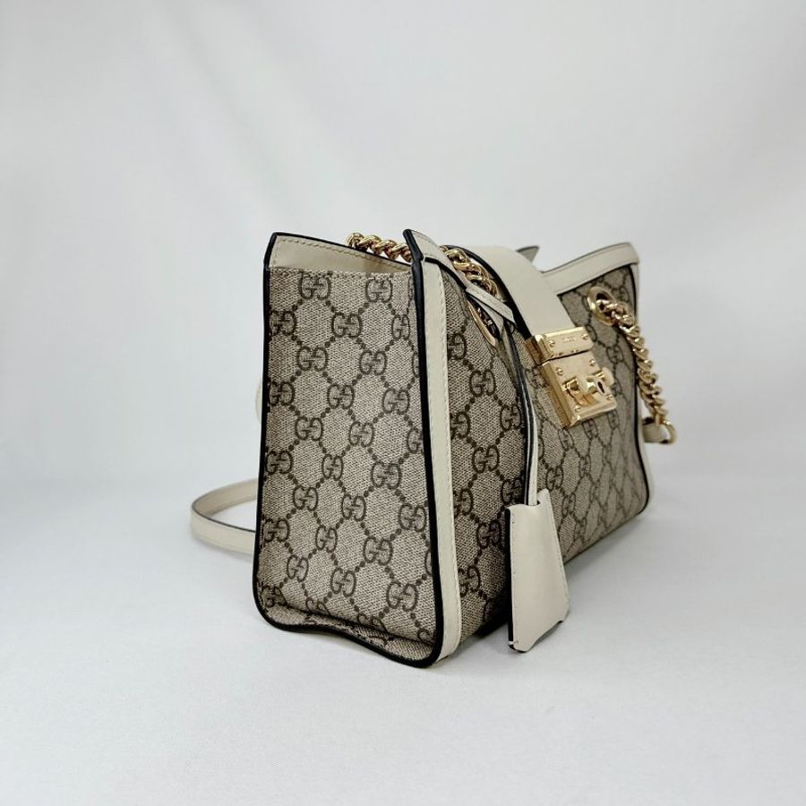 GUCCI Padlock GG白花小型肩揹包-3