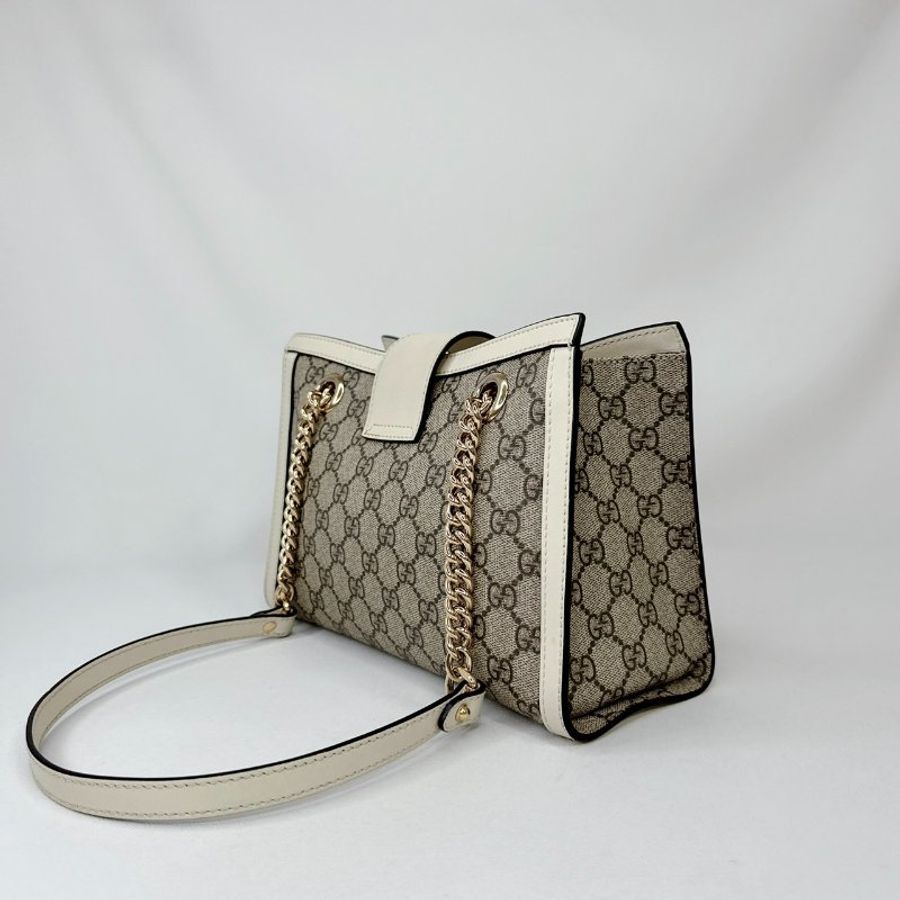 GUCCI Padlock GG白花小型肩揹包-4