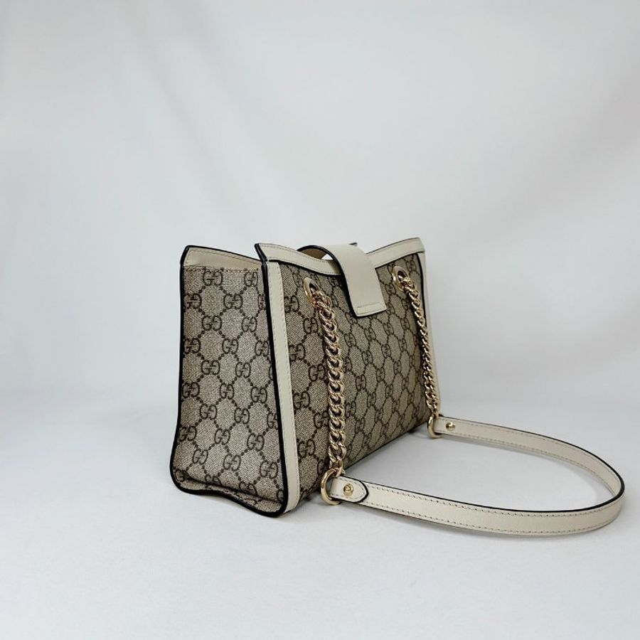 GUCCI Padlock GG白花小型肩揹包-5