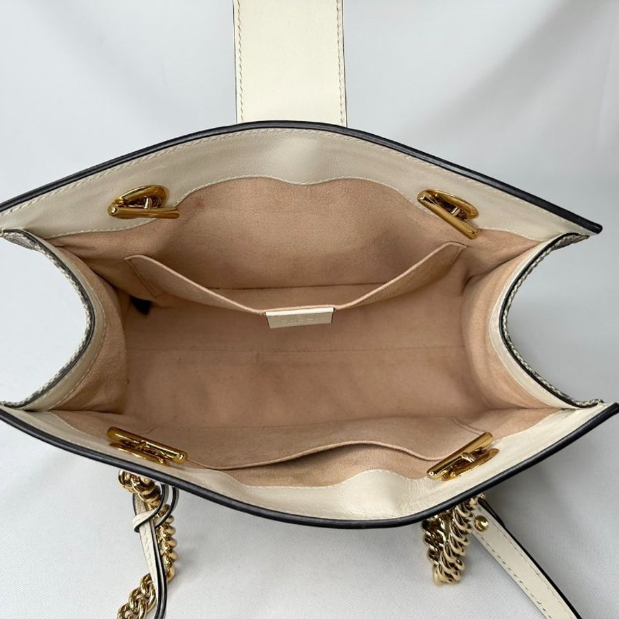 GUCCI Padlock GG白花小型肩揹包-6