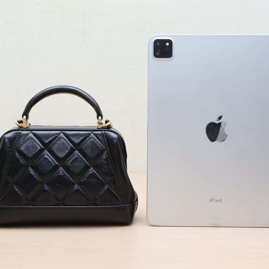 CHANEL(香奈兒) 24A 醫生包 小號 19.5cm 黑色 晶片開 金扣-2