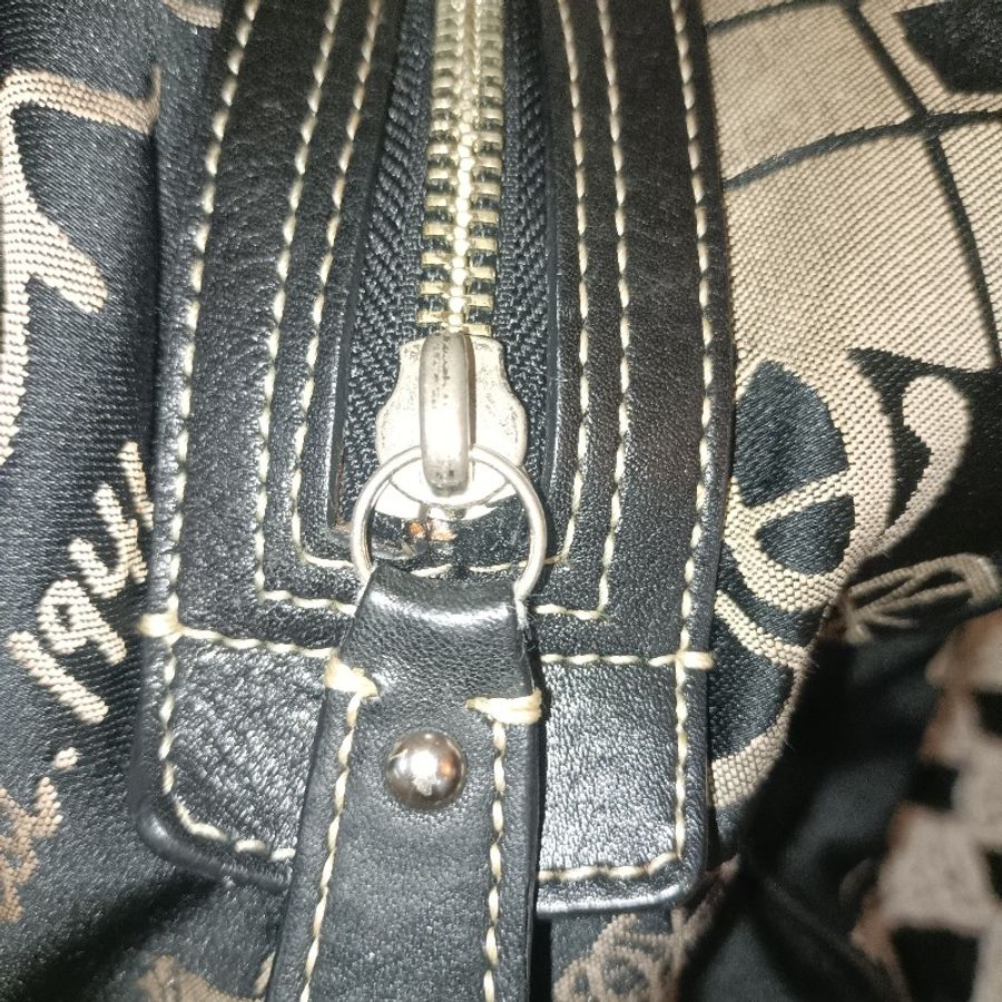 COACH 馬車手提帆布包-17