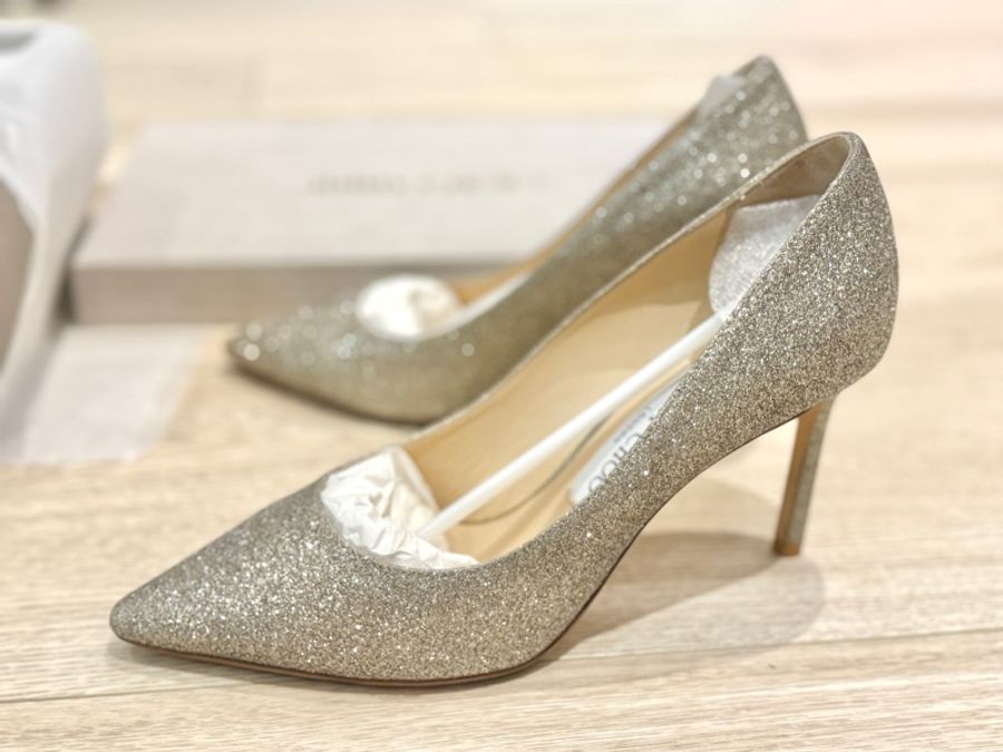 Jimmy Choo - Romy 85 香檳色 36 1/2-3