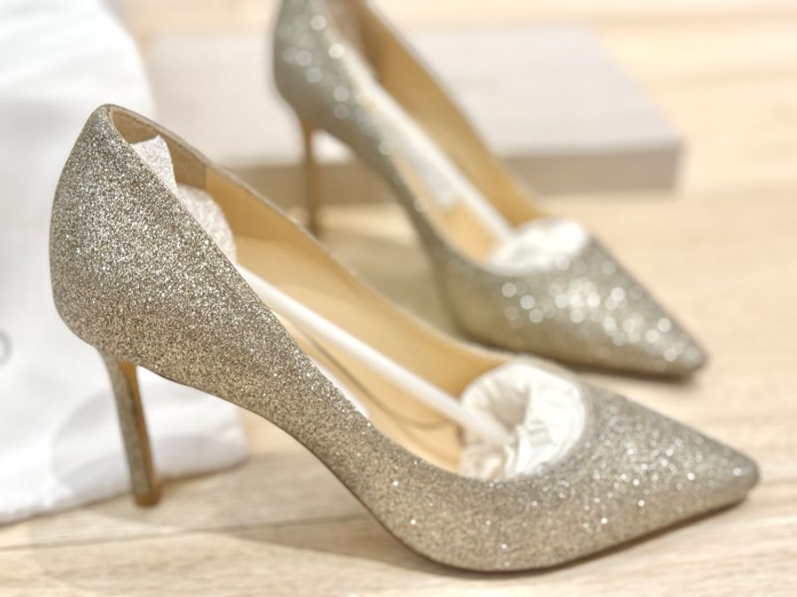 Jimmy Choo - Romy 85 香檳色 36 1/2-4