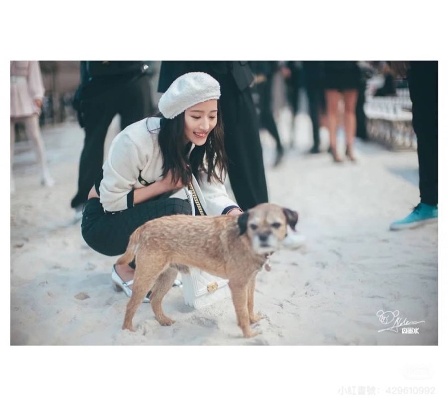 chanel 香奈兒 白色 針織 毛呢 貝蕾帽 貝雷帽 帽子-8