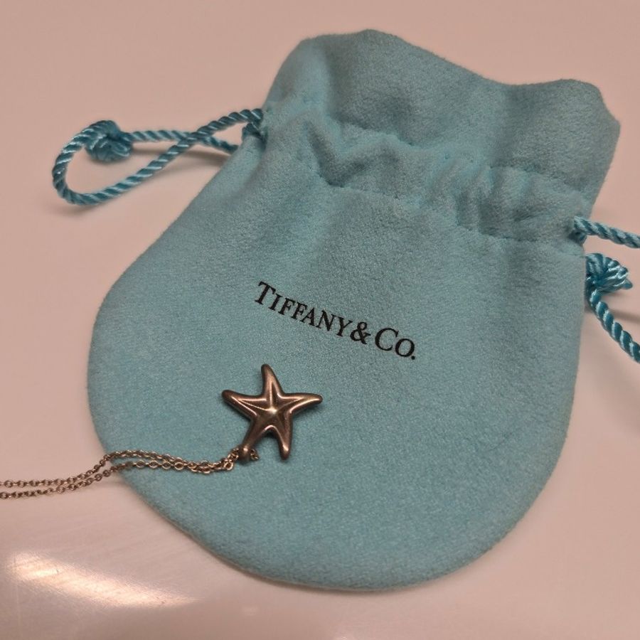 Tiffany &Co純銀925 海星項鍊-6