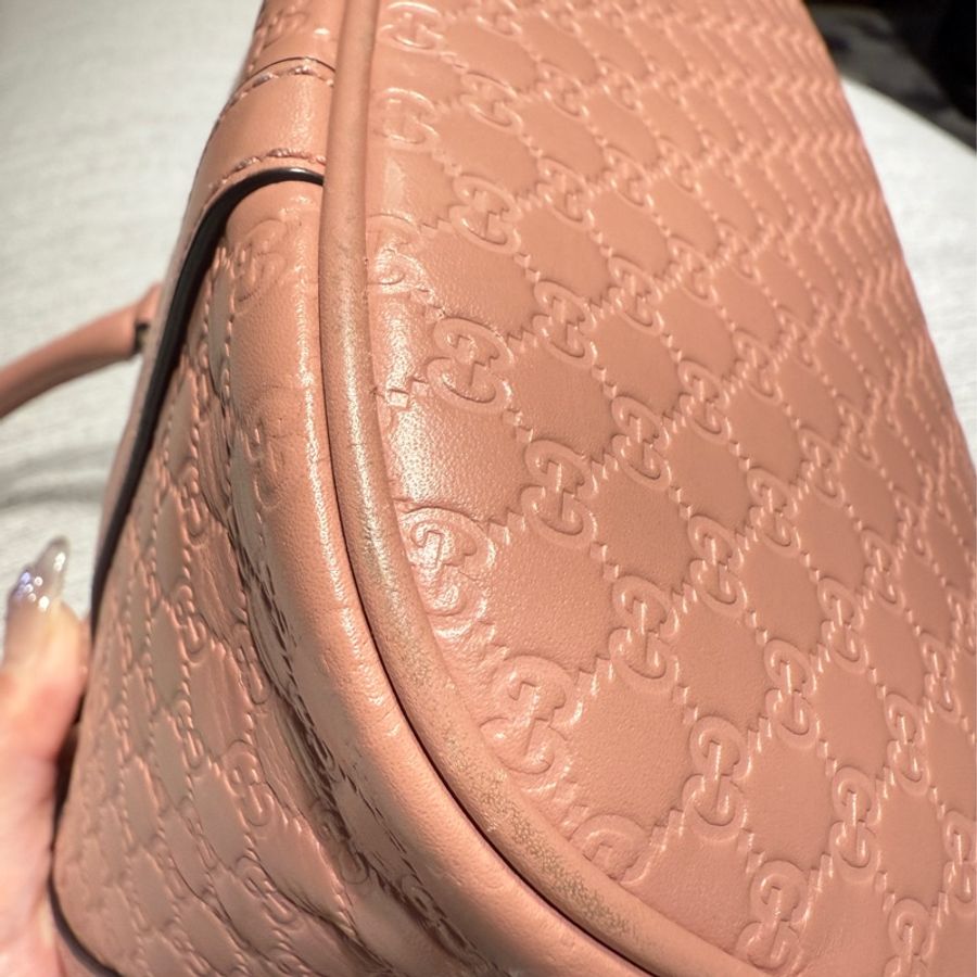 Gucci 壓紋貝殼包-10
