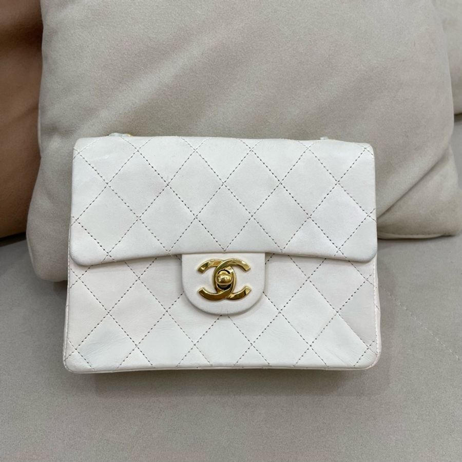 Chanel Vintage Mini Square 香奈兒中古方胖子-0