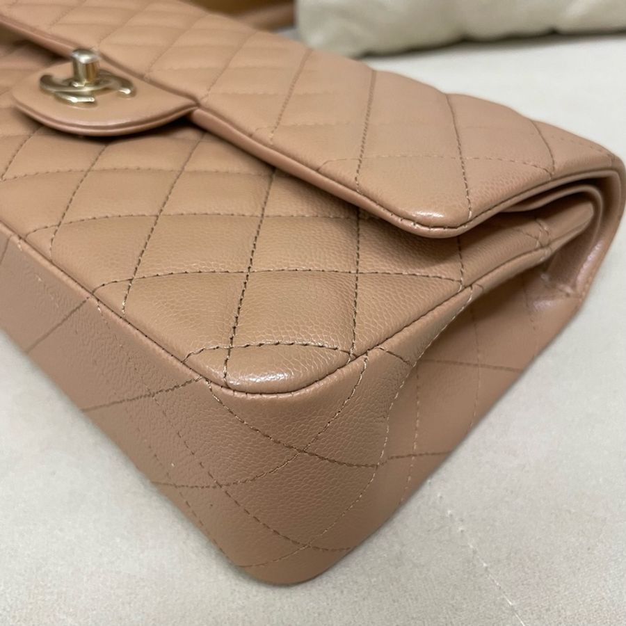 Chanel Classic Flap 25 Medium 香奈兒CF中號 荔枝牛皮-4