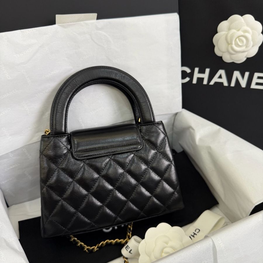 「M.Y精品」 AS4416 香奈兒 Chanel Kelly 凱莉包 牛皮 黑金🇹🇼購證-3