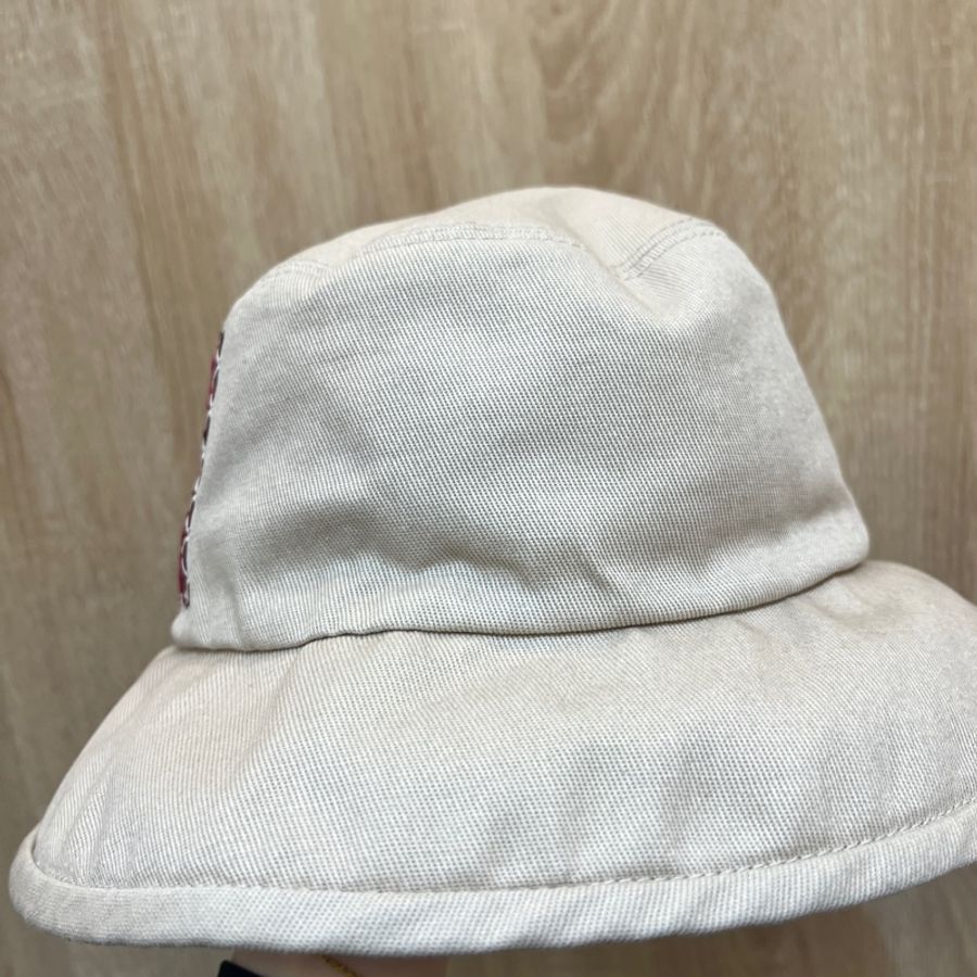 Gucci 米帆布漁夫帽M號-1