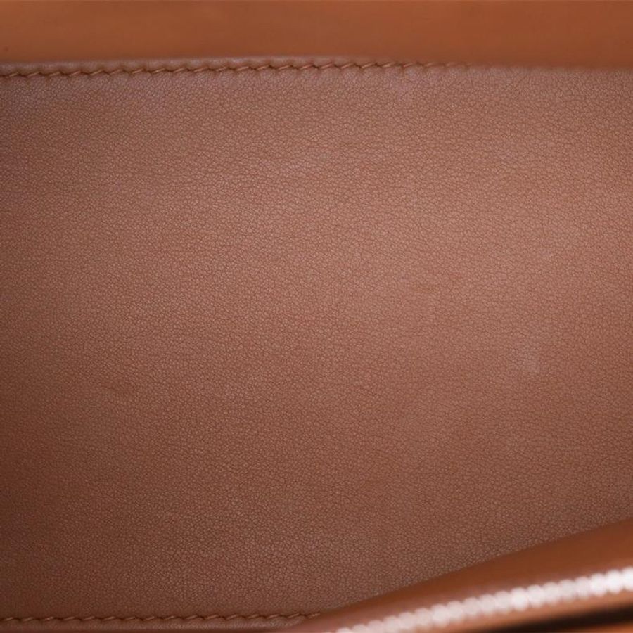 HERMES(愛馬仕) 2424 Mini 21 37金棕色拼0G馬鞍紅拼09夢幻紫 EC皮/Swift皮 U刻 銀扣-4