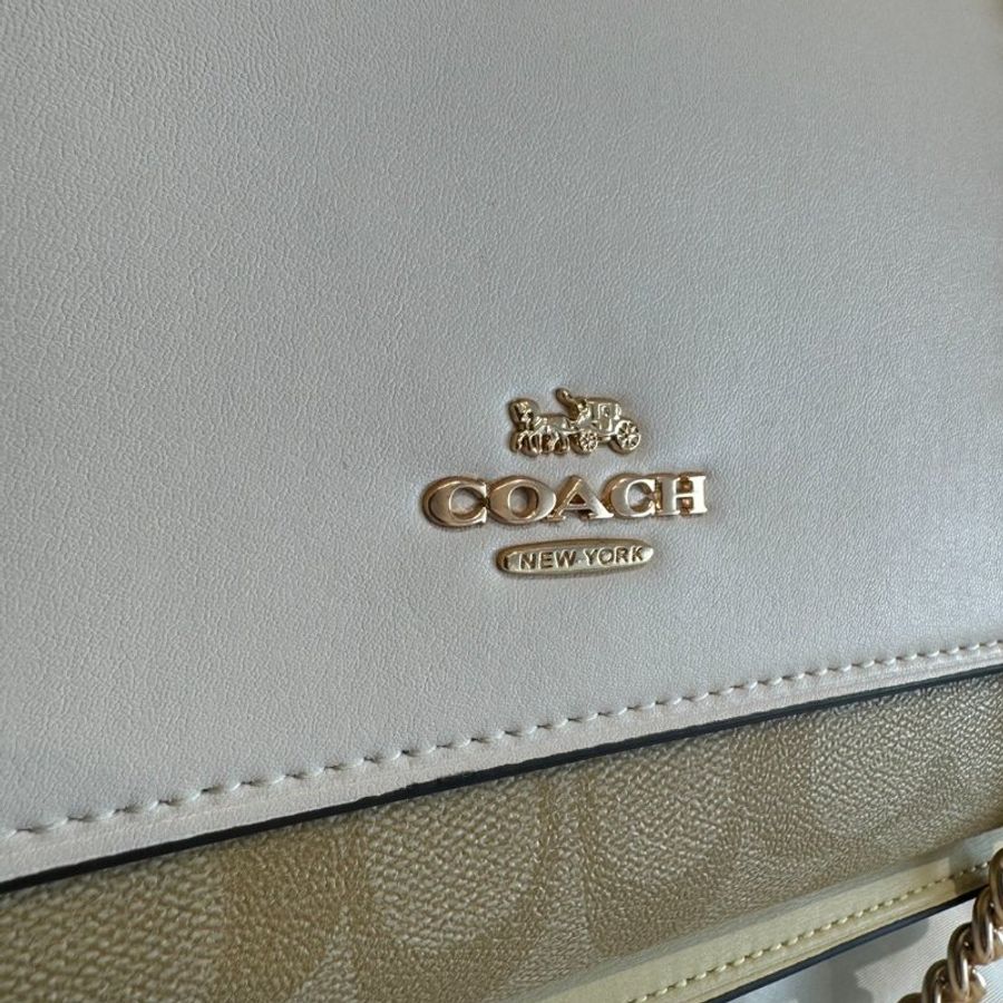 COACH Klare風琴包/翻蓋側背包-3