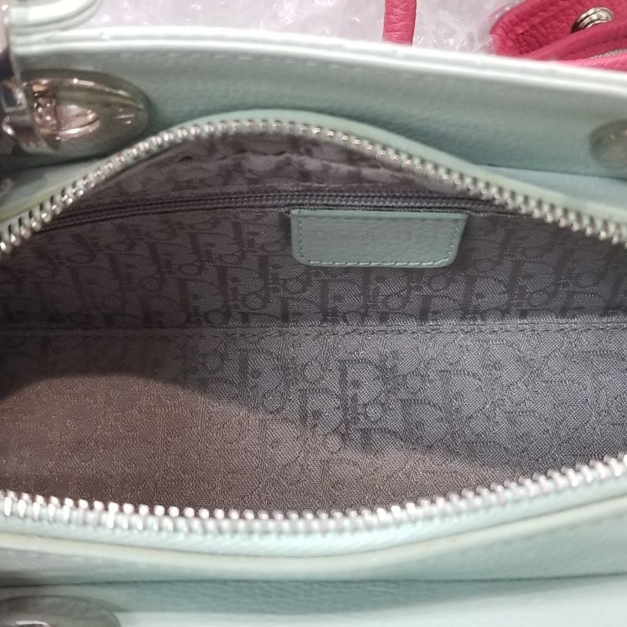 Dior 迪奥 薄荷綠手挽袋 XA532-7