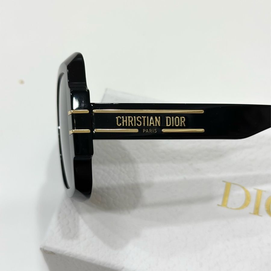 DIOR Dior Signature S1U 寬大方型 黑框 太陽眼鏡 墨鏡-6