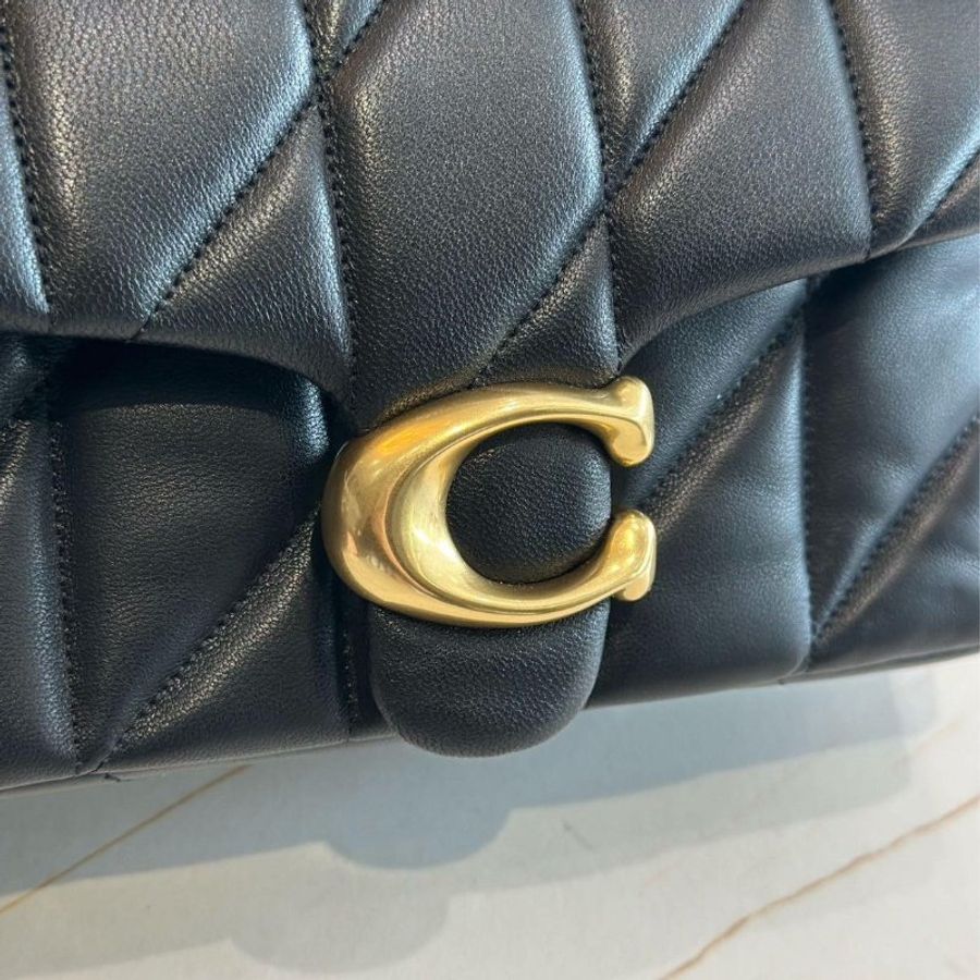 *SHIHNA名牌精品*Coach Tabby 20黑金釦肩背包/斜背包-7