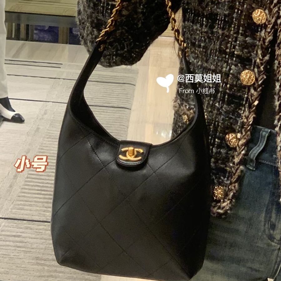 Chanel 25p 全新 爆款 Hobo 包 AS5404 (B02)-7