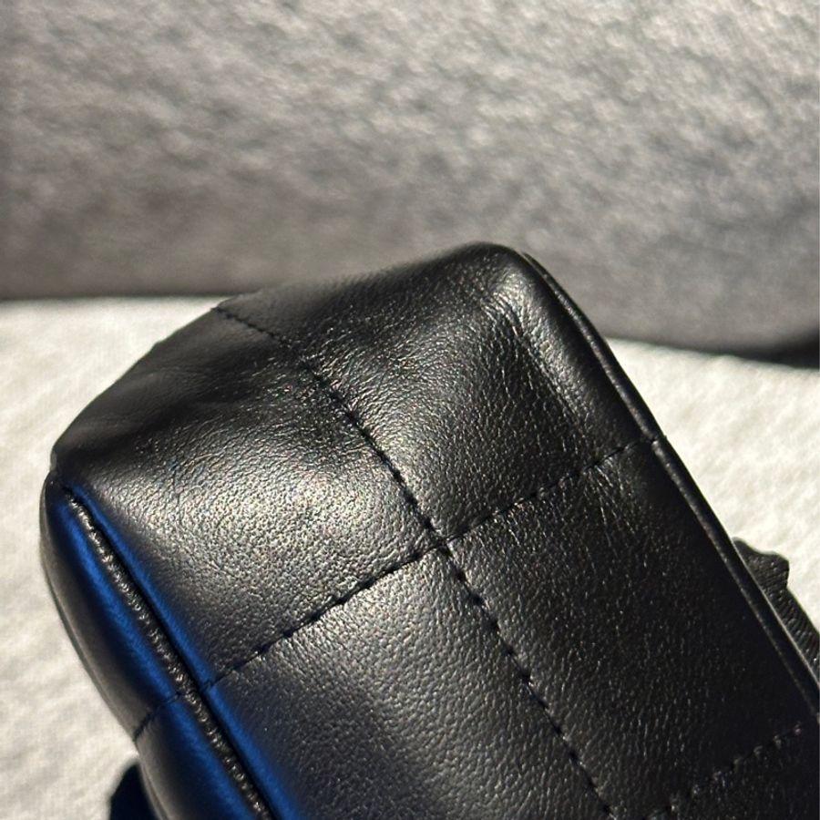 Chanel Cf黑金冰格斜背包🖤配件齊全💫網美必備經典款🔥-18