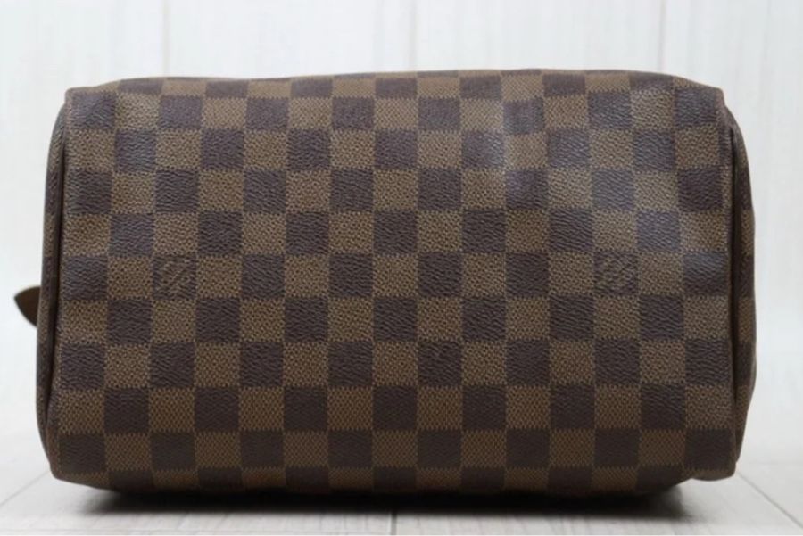 「JL精品代購」LV speedy25 經典棕棋盤-6