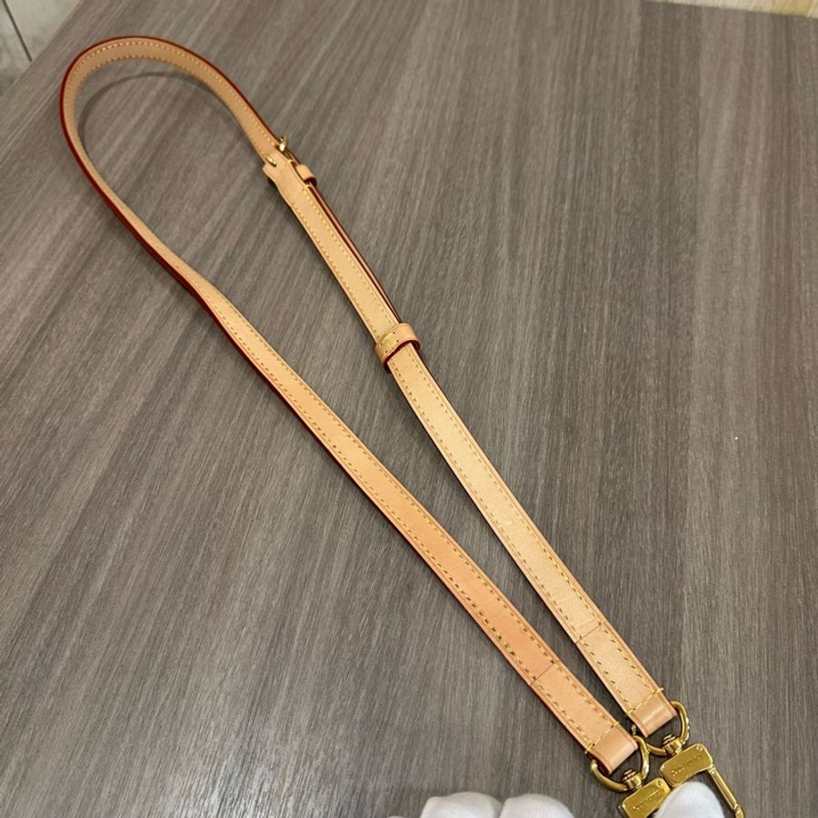 Louis Vuitton N40515米白底帆布藍綠棋盤格Speedy 20斜背包 迷你波士頓-69