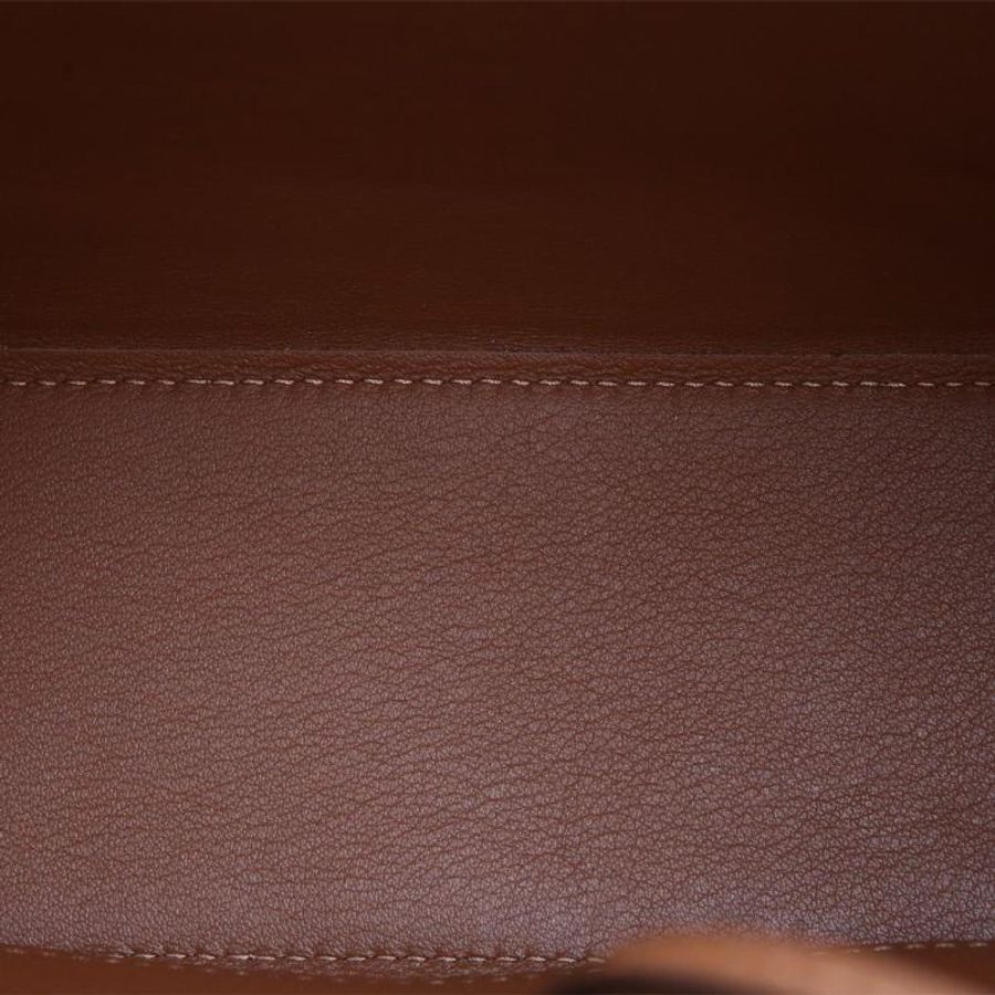 LOEWE(羅意威) Anagram Tote經典壓花斜挎包 迷你 22 米色 帆布-4