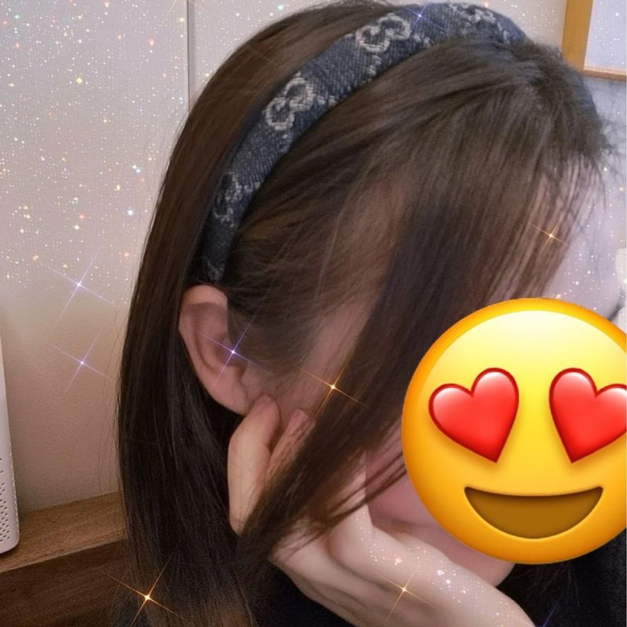 GUCCI 古馳GG denim 丹寧 牛仔 髮箍 髮圈 髮飾-19