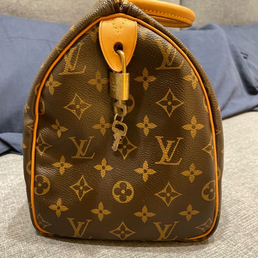 LV speedy30 經典老花-3