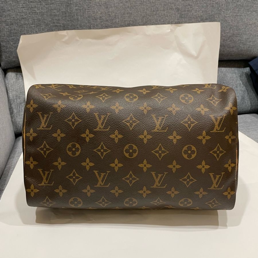 LV speedy30 經典老花-5