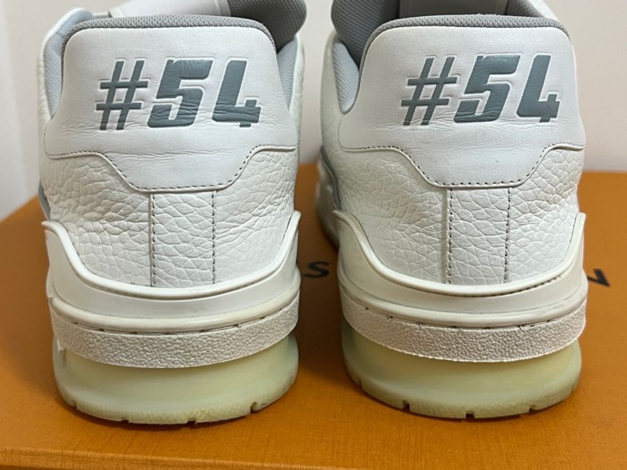 Louis Vuitton LV Trainer 經典 白水泥 缺貨難買 白色 球鞋 鞋子-12
