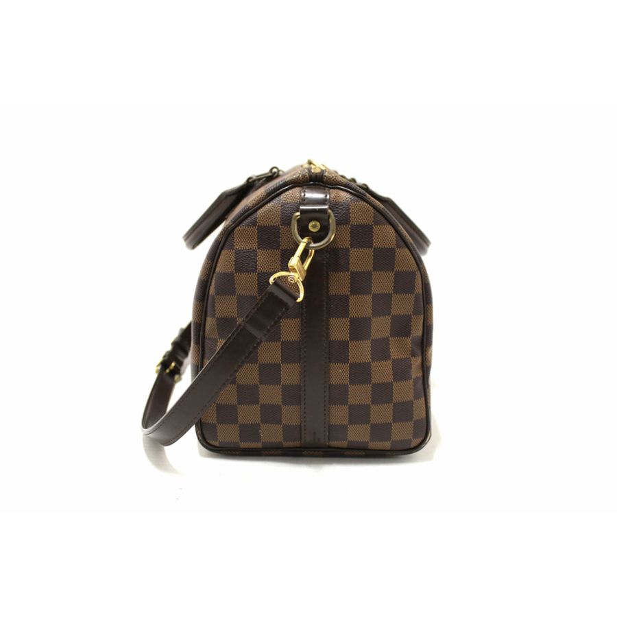 Louis Vuitton Damier Ebene Speedy 30 Bandouliere Bag-4