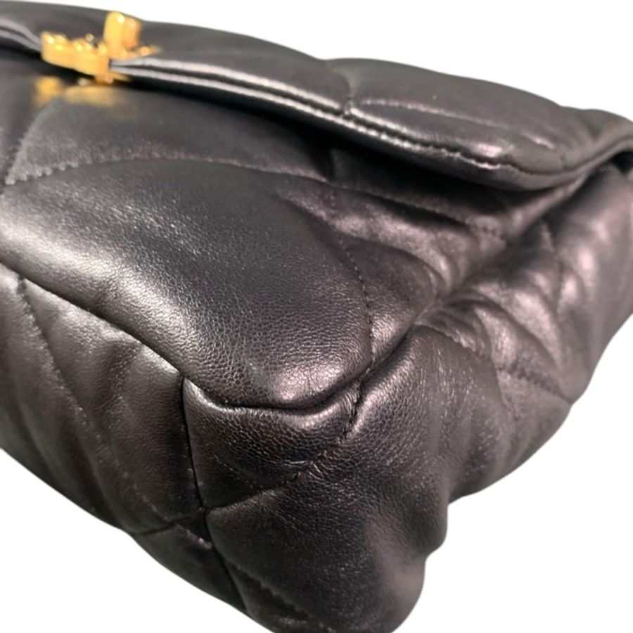 Chanel 19 Bag 黑色羊皮中號-6