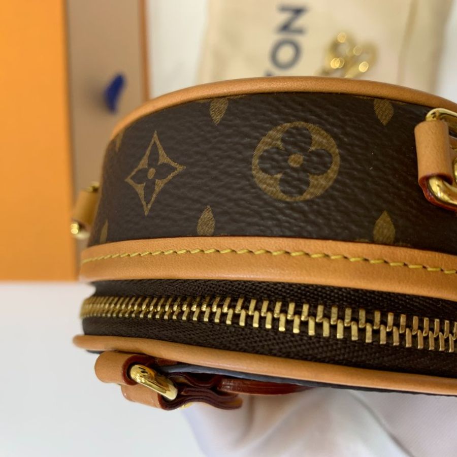 LV Boite chapeau nano mini 迷你 圓餅包 手提包 鍊條包 鍊帶包 斜背包 小廢包-15