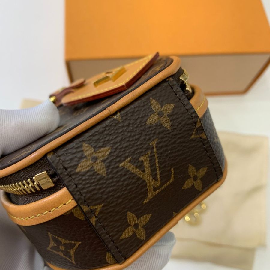 LV Boite chapeau nano mini 迷你 圓餅包 手提包 鍊條包 鍊帶包 斜背包 小廢包-19