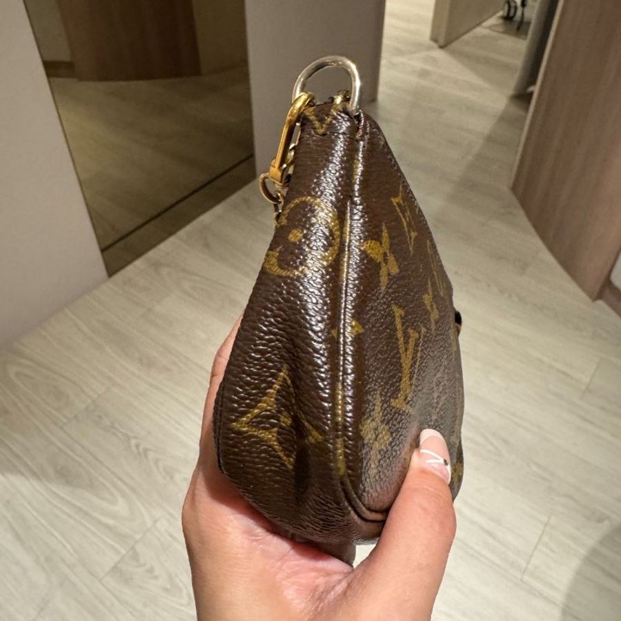LV 路易威登 老花 小麻將包 小廢包 腋下包 手提包 肩背包 斜背包-10