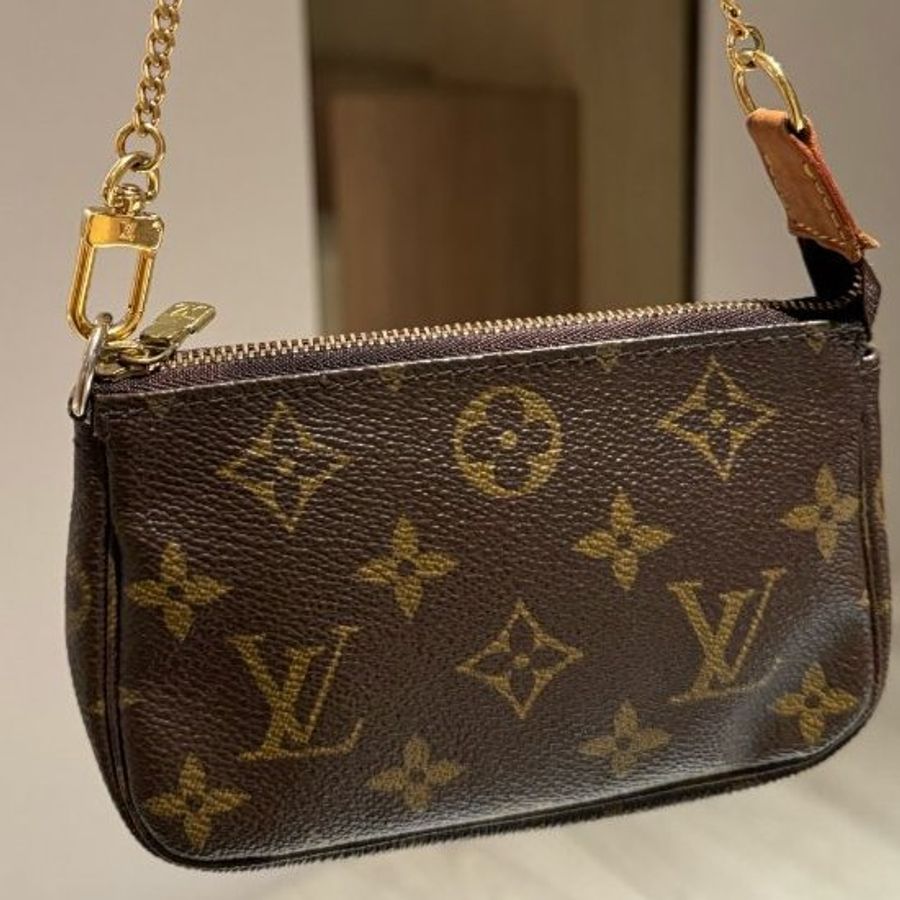 LV 路易威登 老花 小麻將包 小廢包 腋下包 手提包 肩背包 斜背包-22