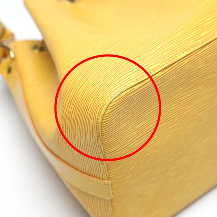 路易威登 LOUIS VUITTON 單肩包 Epi Petit Noe 皮革 M44109 Tassili 黃色 LV-9