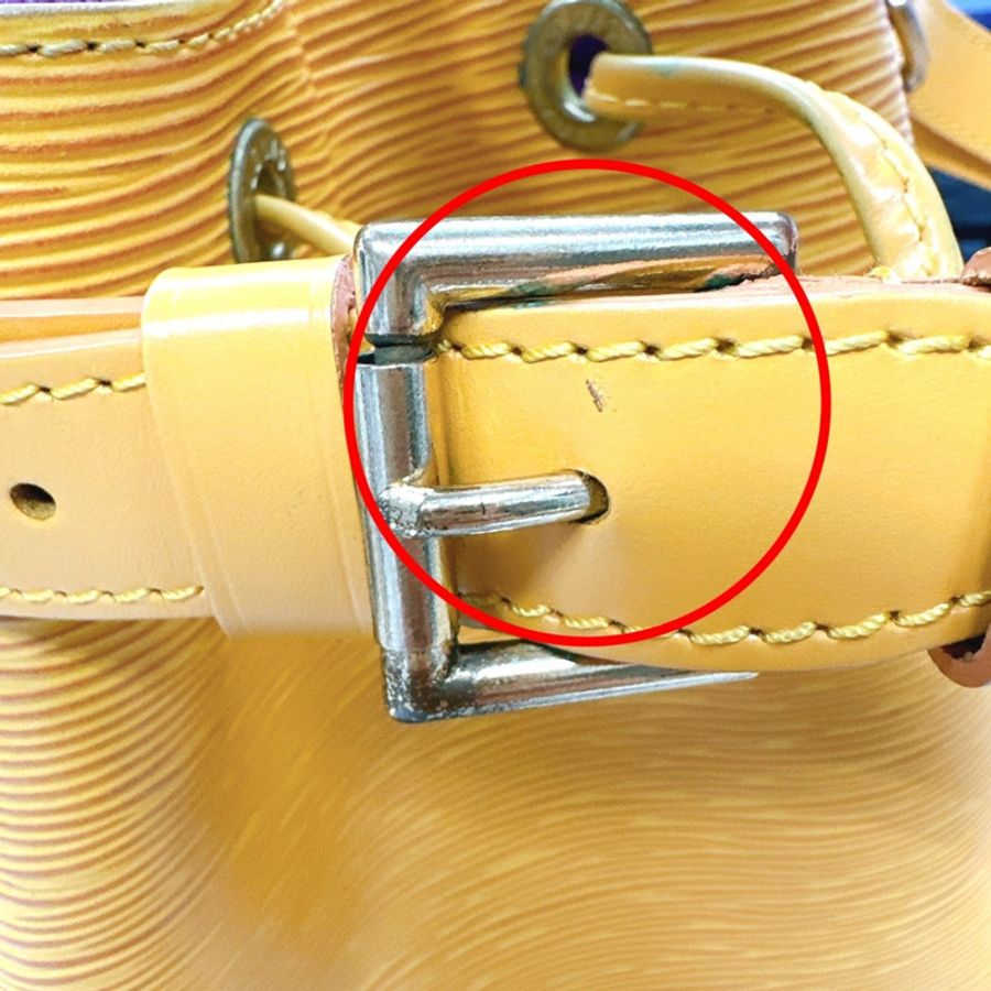 路易威登 LOUIS VUITTON 單肩包 Epi Petit Noe 皮革 M44109 Tassili 黃色 LV-13