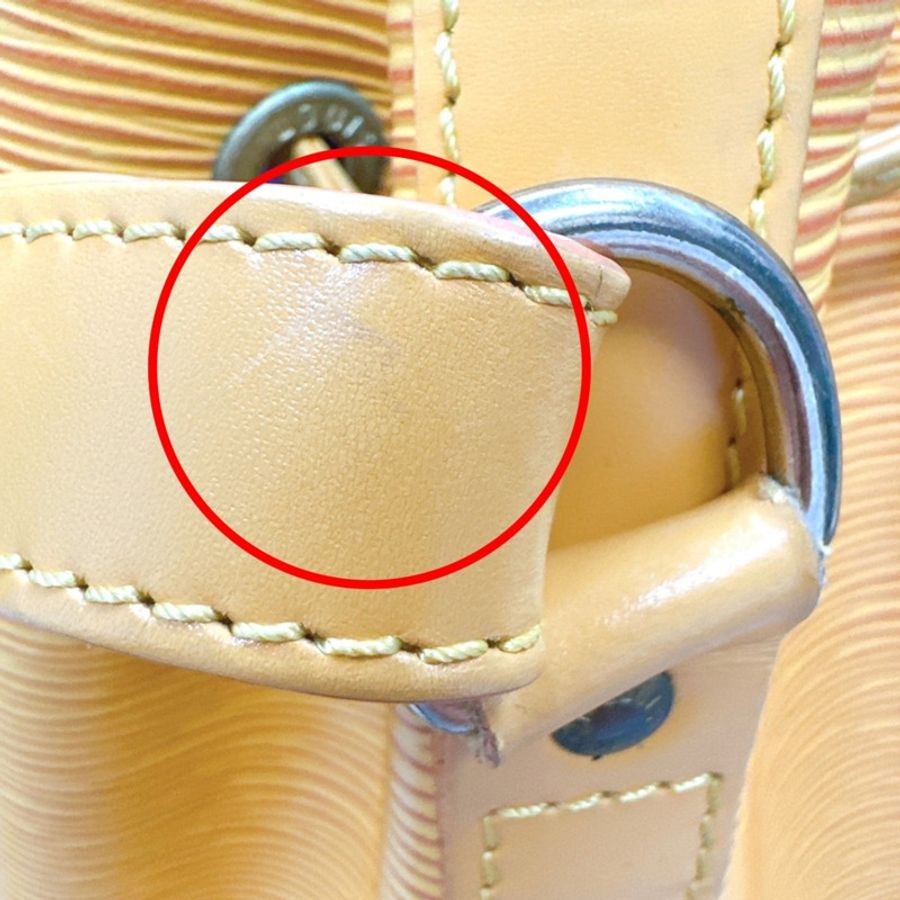 路易威登 LOUIS VUITTON 單肩包 Epi Petit Noe 皮革 M44109 Tassili 黃色 LV-16