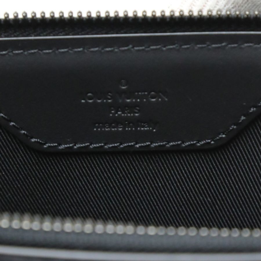 路易威登 LOUIS VUITTON 手提包單肩 Monogram Eclipse Sac Plat Cross 帆布 M46456 黑色 LV-13