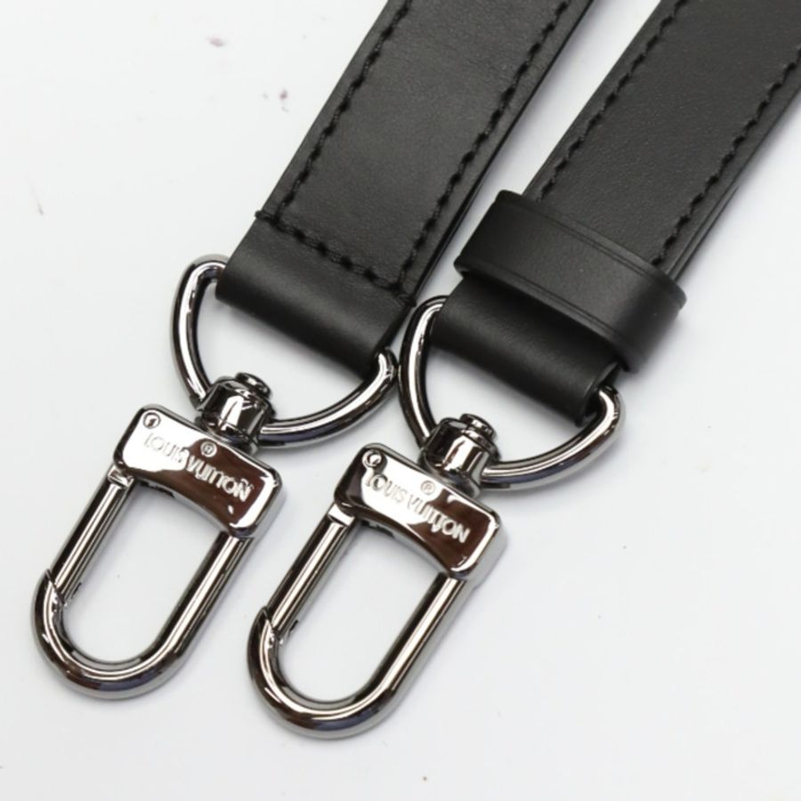 路易威登 LOUIS VUITTON 手提包單肩 Monogram Eclipse Sac Plat Cross 帆布 M46456 黑色 LV-17