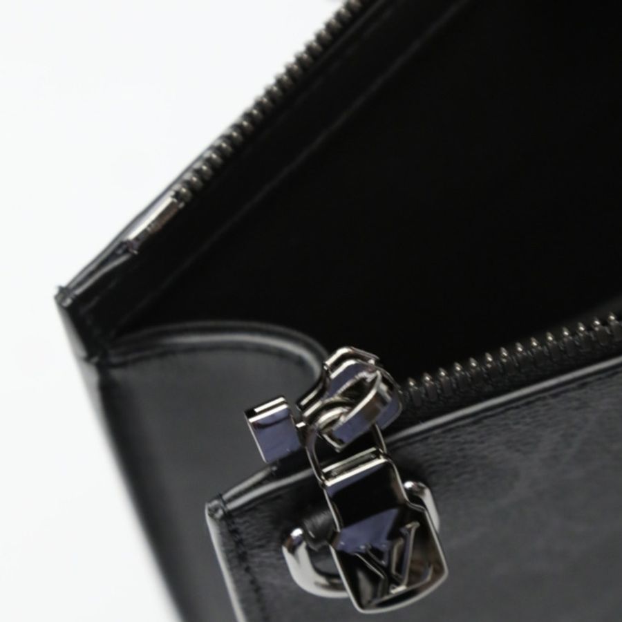 路易威登 LOUIS VUITTON 手提包單肩 Monogram Eclipse Sac Plat Cross 帆布 M46456 黑色 LV-19