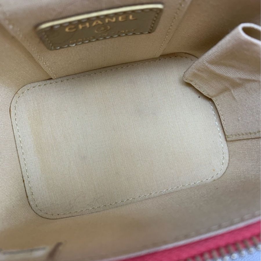 Chanel 香奈兒 金球 方盒子斜挎包 Mini Vanity case-3