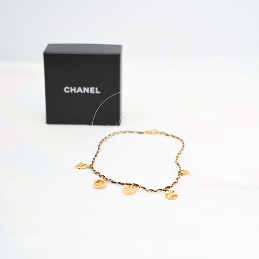 [Pre-owned] Chanel Vintage Medallions Gold Necklace-2