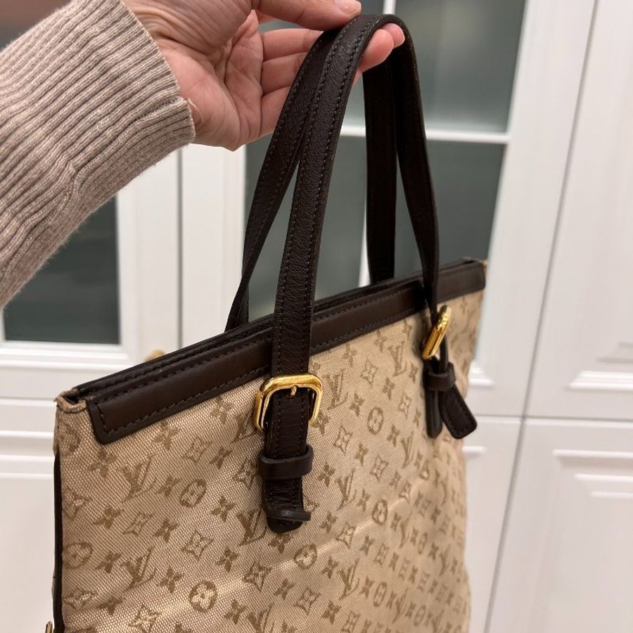 Louis Vuitton M92208 Mini Mnogram 牛仔 丹寧 琴譜包 斜背包 肩背包 手提包-15
