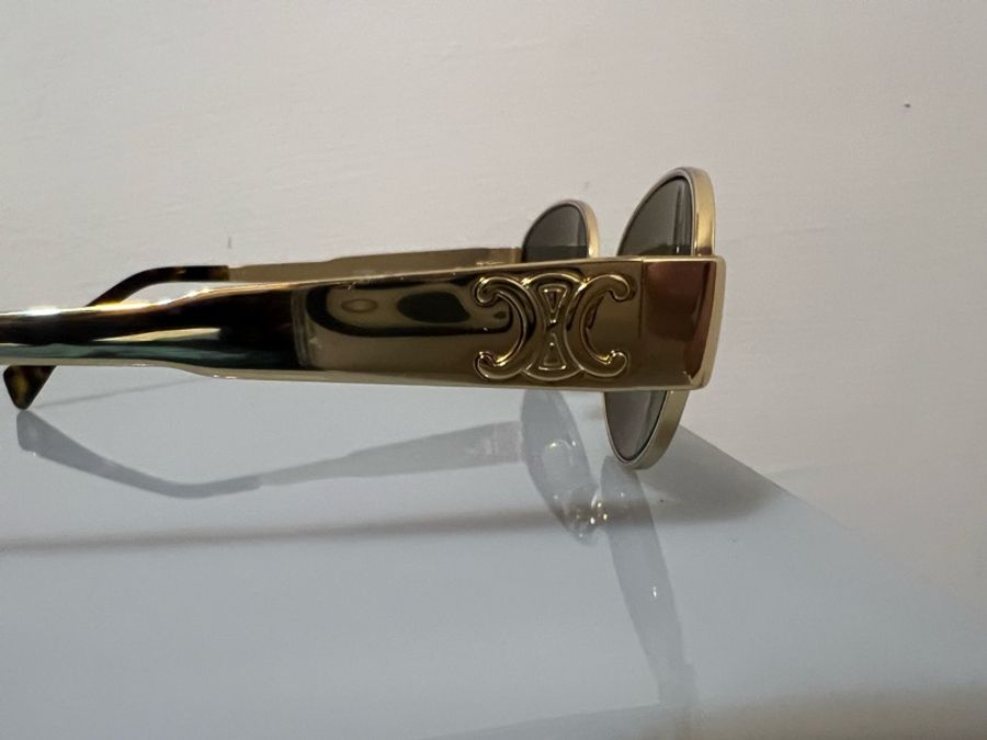 Celine 太陽眼鏡 TRIOMPHE METAL 01 CL40235U 爆款-7