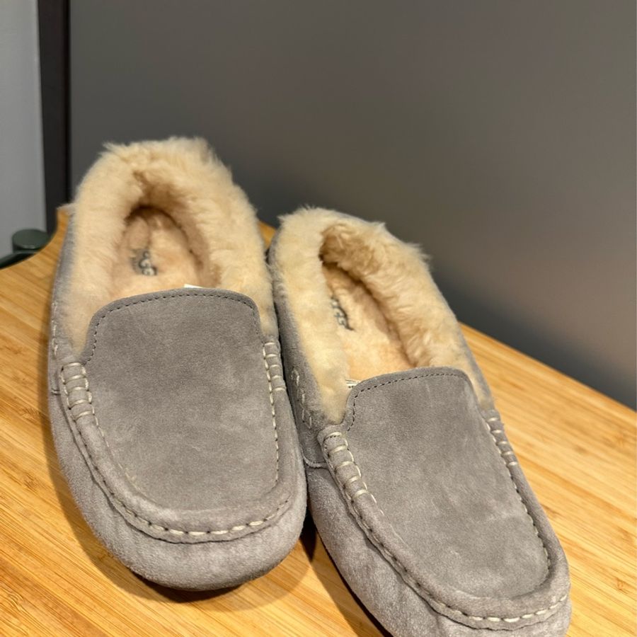 UGG灰色平底鞋-0