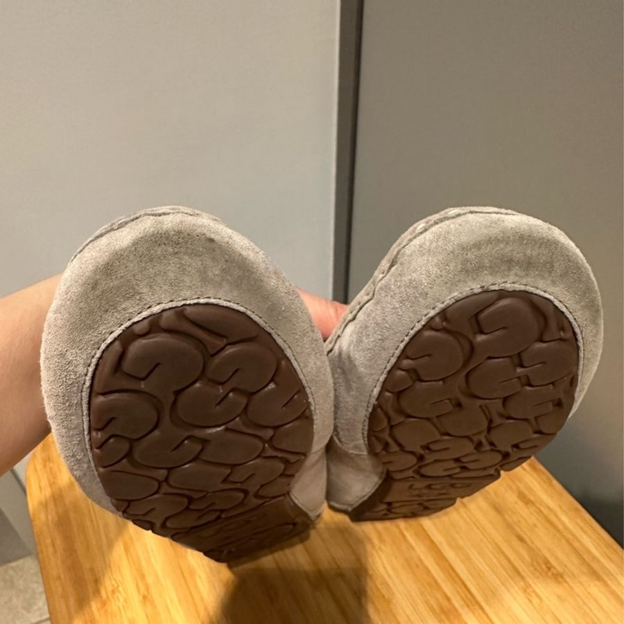 UGG灰色平底鞋-6