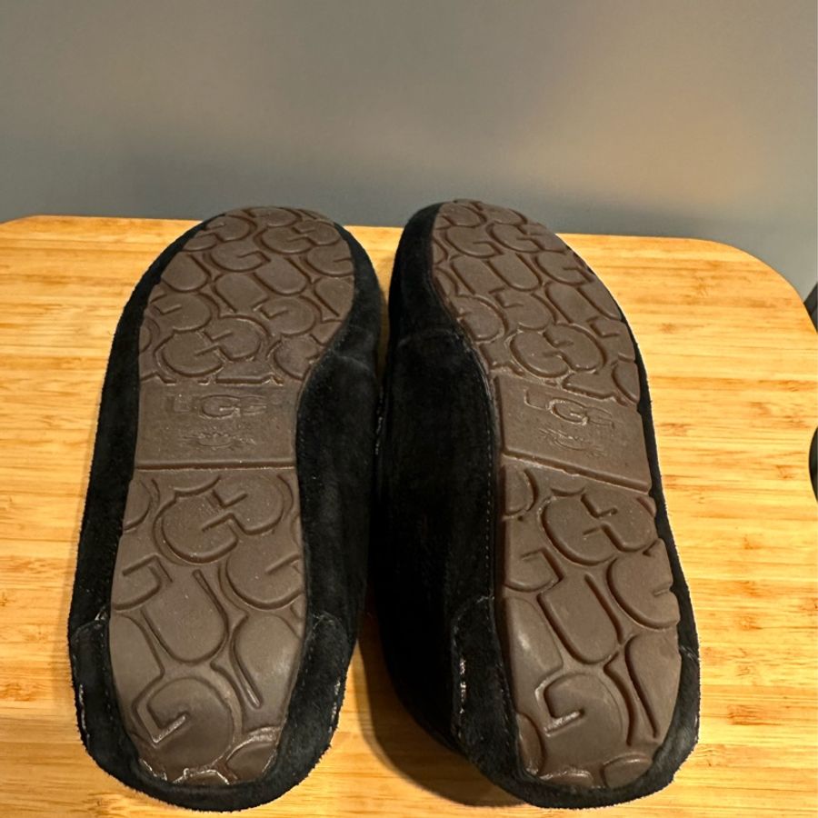 UGG黑色平底鞋-10