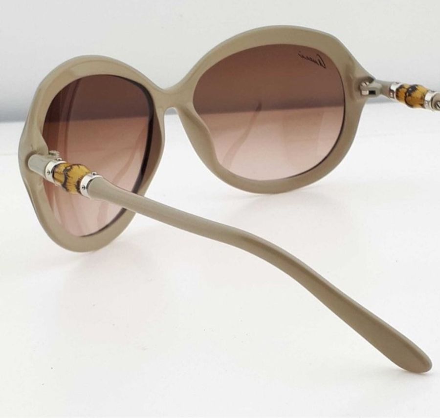 GUCCI Butterfly Beige with Bamboo & Silver 墨鏡-4