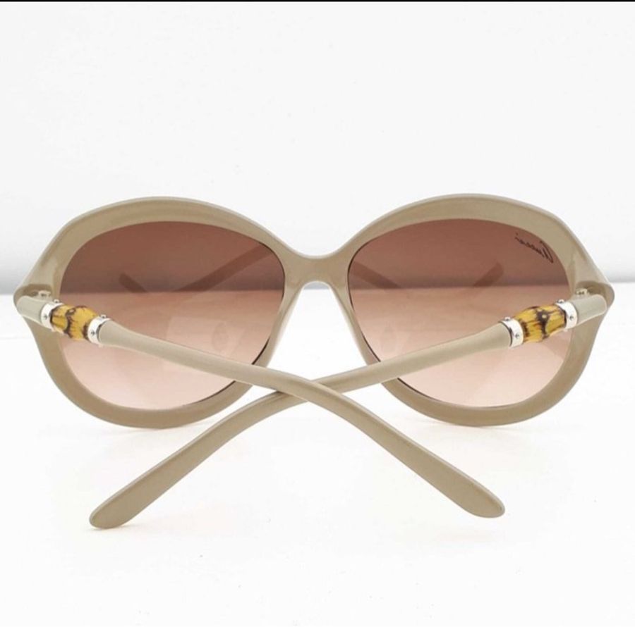 GUCCI Butterfly Beige with Bamboo & Silver 墨鏡-16